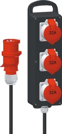 CEE socket outlet combination  53525