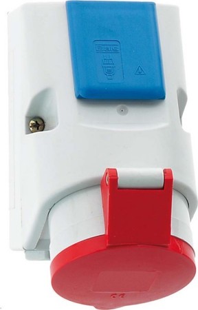 CEE socket outlet Surface mounted (plaster) 32 A 1018