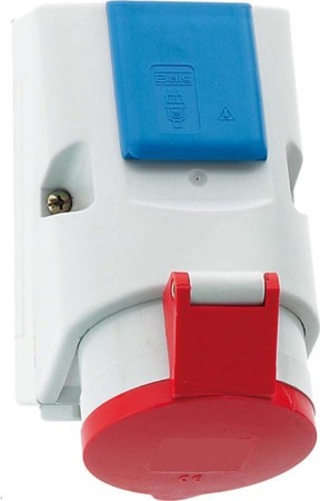 CEE socket outlet, disconnectable, with fuse 16 A 5 109