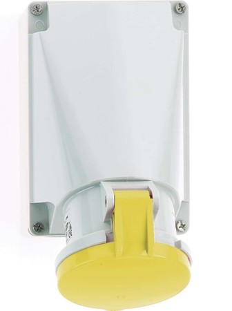CEE socket outlet Surface mounted (plaster) 63 A 1125