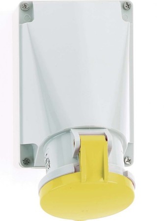 CEE socket outlet Surface mounted (plaster) 63 A 1129