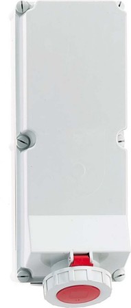 CEE socket outlet Surface mounted (plaster) 125 A 11477