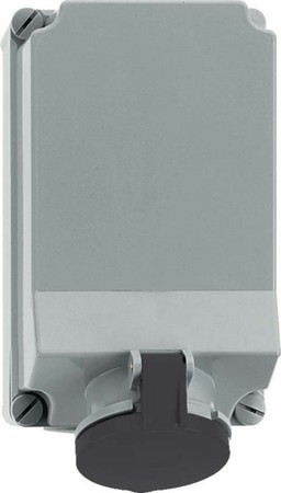 CEE socket outlet Surface mounted (plaster) 63 A 11802
