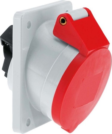 Panel-mounted CEE socket outlet 16 A 3 12081