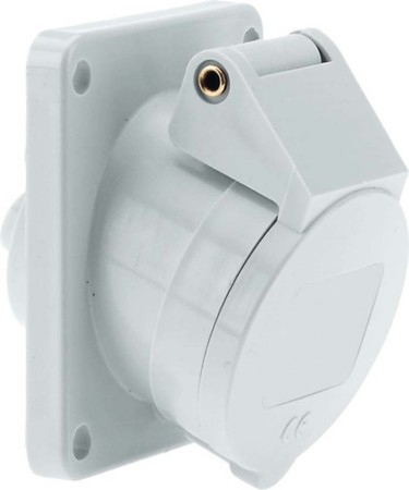 Panel-mounted CEE socket outlet 16 A 3 12144