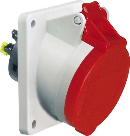 Panel-mounted CEE socket outlet 32 A 3 12867