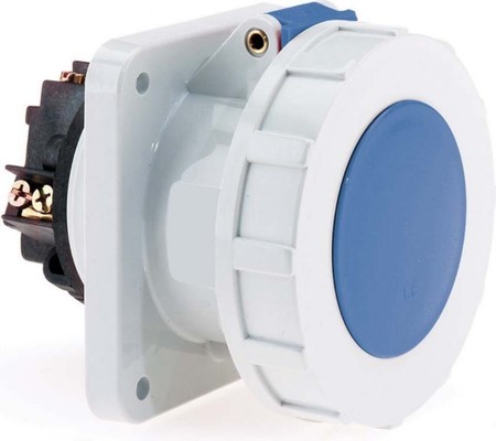 Panel-mounted CEE socket outlet 63 A 5 13103