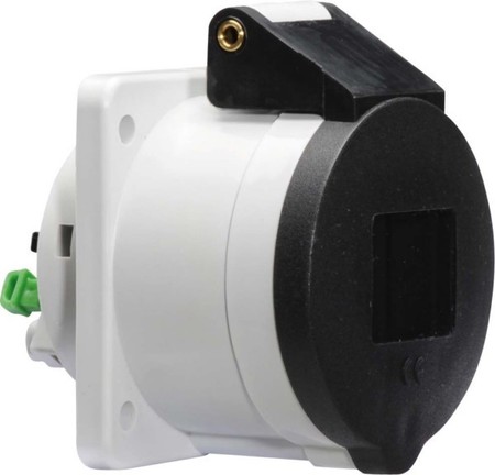 Panel-mounted CEE socket outlet 16 A 3 13658