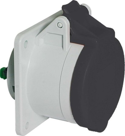 Panel-mounted CEE socket outlet 32 A 4 13776