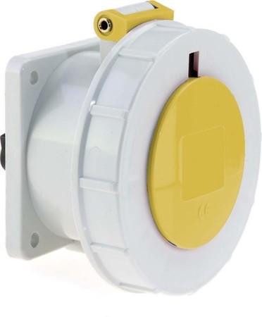 Panel-mounted CEE socket outlet 16 A 5 1380