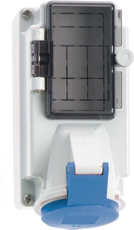 CEE socket outlet, disconnectable, with fuse 16 A 3 15019