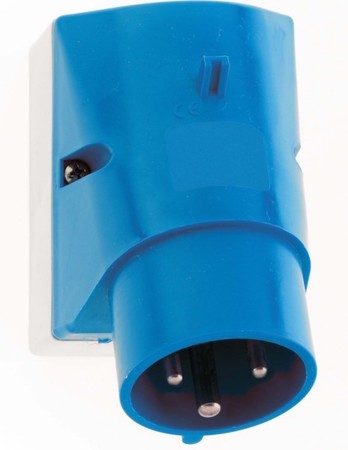 CEE plug for mounting on machines and equipment 16 A 3 245