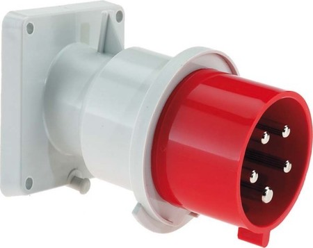 CEE plug for mounting on machines and equipment 16 A 5 27124