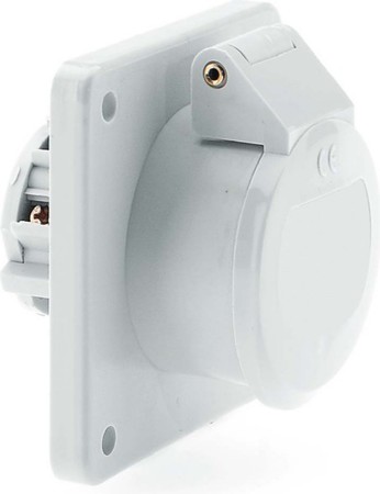 Panel-mounted CEE socket outlet 32 A 2 4316