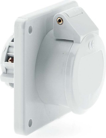 Panel-mounted CEE socket outlet 16 A 2 435