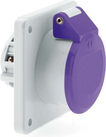 Panel-mounted CEE socket outlet 32 A 3 4371