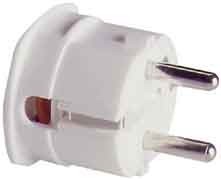 Plug with protective contact (SCHUKO) Plastic 1107110