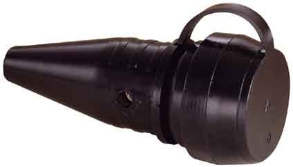 Coupler with protective contact (SCHUKO) Full rubber 1189290