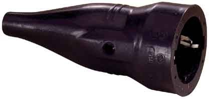 Coupler with protective contact (SCHUKO) Rubber 1479090