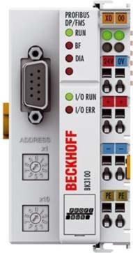 Fieldbus, decentr. periphery - communication module 24 V 100070