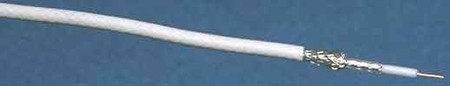 Coaxial cable 0.4 mm Cu, bare Class 1 = solid 10260111