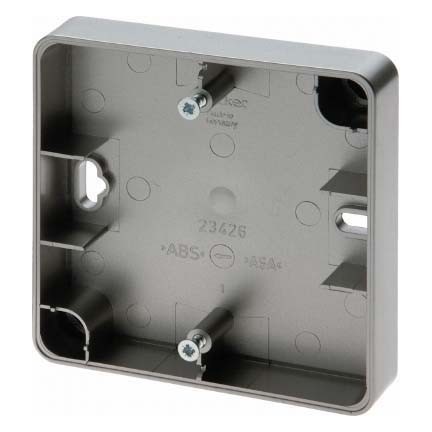 Surface mounted housing for flush mounted switching device  1002