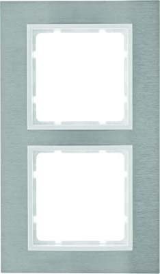 Cover frame for domestic switching devices 2 Vertical 1 10123609