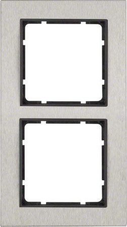 Cover frame for domestic switching devices 2 Horizontal 10223606