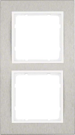 Cover frame for domestic switching devices 2 Horizontal 10223609