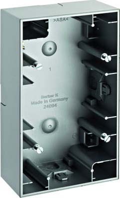 Surface mounted housing for flush mounted switching device  1042