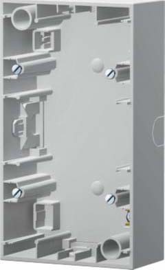 Surface mounted housing for flush mounted switching device  1042