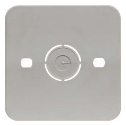 Base plate for flush mounted installation 1-fold 105250