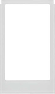 Decoration element for domestic switching devices Glass 13206414