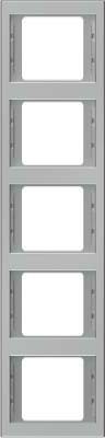 Cover frame for domestic switching devices 5 Vertical 1 13537004