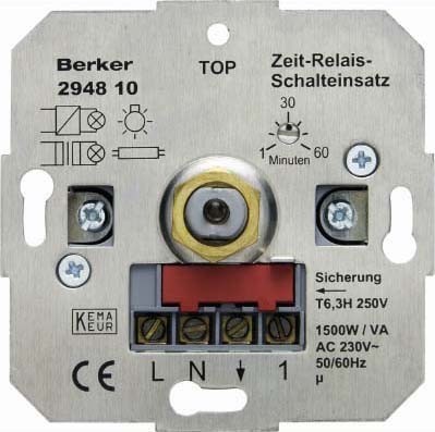 Electronic time switch for domestic switching devices  294810