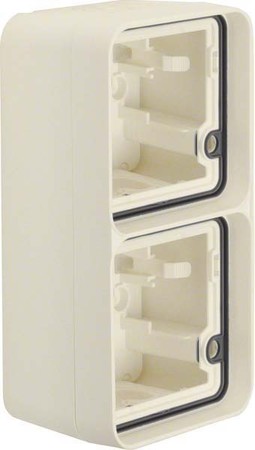 Surface mounted housing for flush mounted switching device  6719