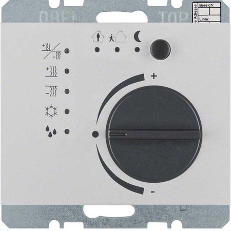 Room temperature controller for bus system  75441171