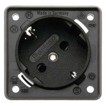 Socket outlet Protective contact 1 8418525