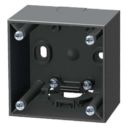 Surface mounted housing for flush mounted switching device  9115