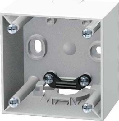 Surface mounted housing for flush mounted switching device  9115