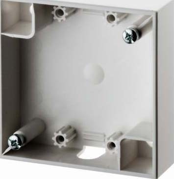 Surface mounted housing for flush mounted switching device  9115