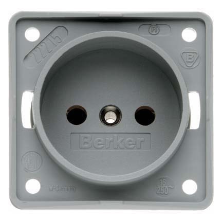 Socket outlet Without protective contact 1 961942506