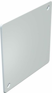 Cover for box/housing for built-in mounting in the wall/ceiling 