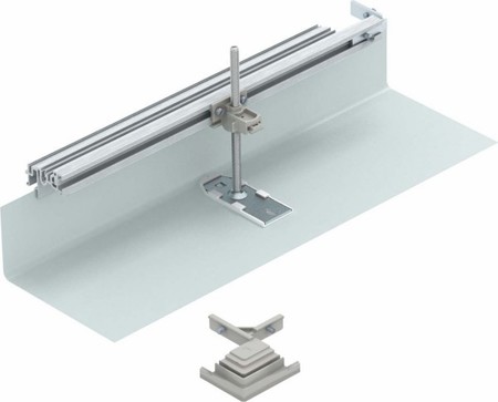 Underfloor installation duct flush floor open 300 mm 7423972