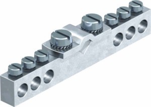 Equipotential bonding bar Surface mounting fix 5015553