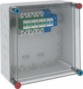 Lightning current arrester for power supply systems TN-S 5089200