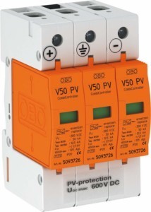 Combined arrester for power supply systems 3 12.5 kA 5093623