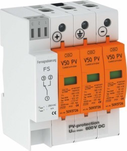 Combined arrester for power supply systems 3 12.5 kA 5093625