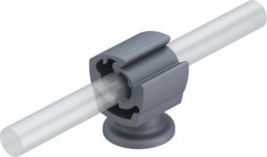 Conductor holder for lightning protection 8 mm round 5207444