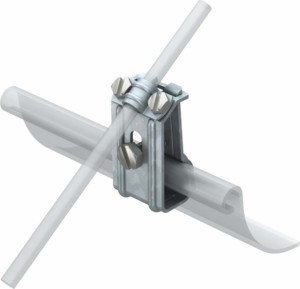 Connection clamp for lightning protection Gutter clamp 5316308